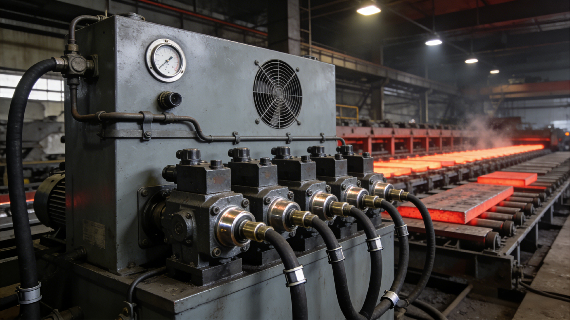 Der Gusseisen-Strömungsteiler steuert 8 Hydraulikzylinder und wird im Synchronsystem von Hydraulikzylindern in metallurgischen Unternehmen eingesetzt2