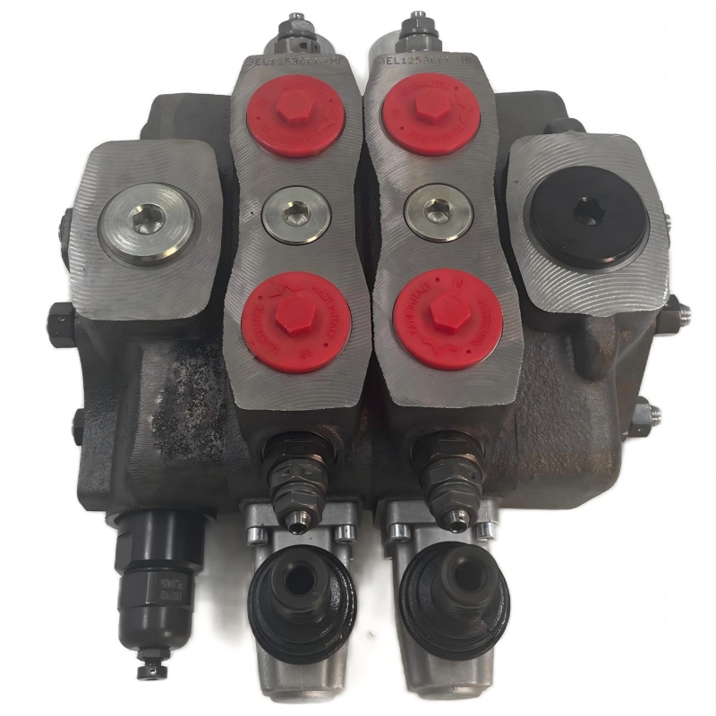Walvoil SD25 / 2 / AC (XG-210) / 18L / 18L / RC Fernbedienung Hydraulisches Richtungssteuerventil 2 Spule für Jumbo Bohrmaschine