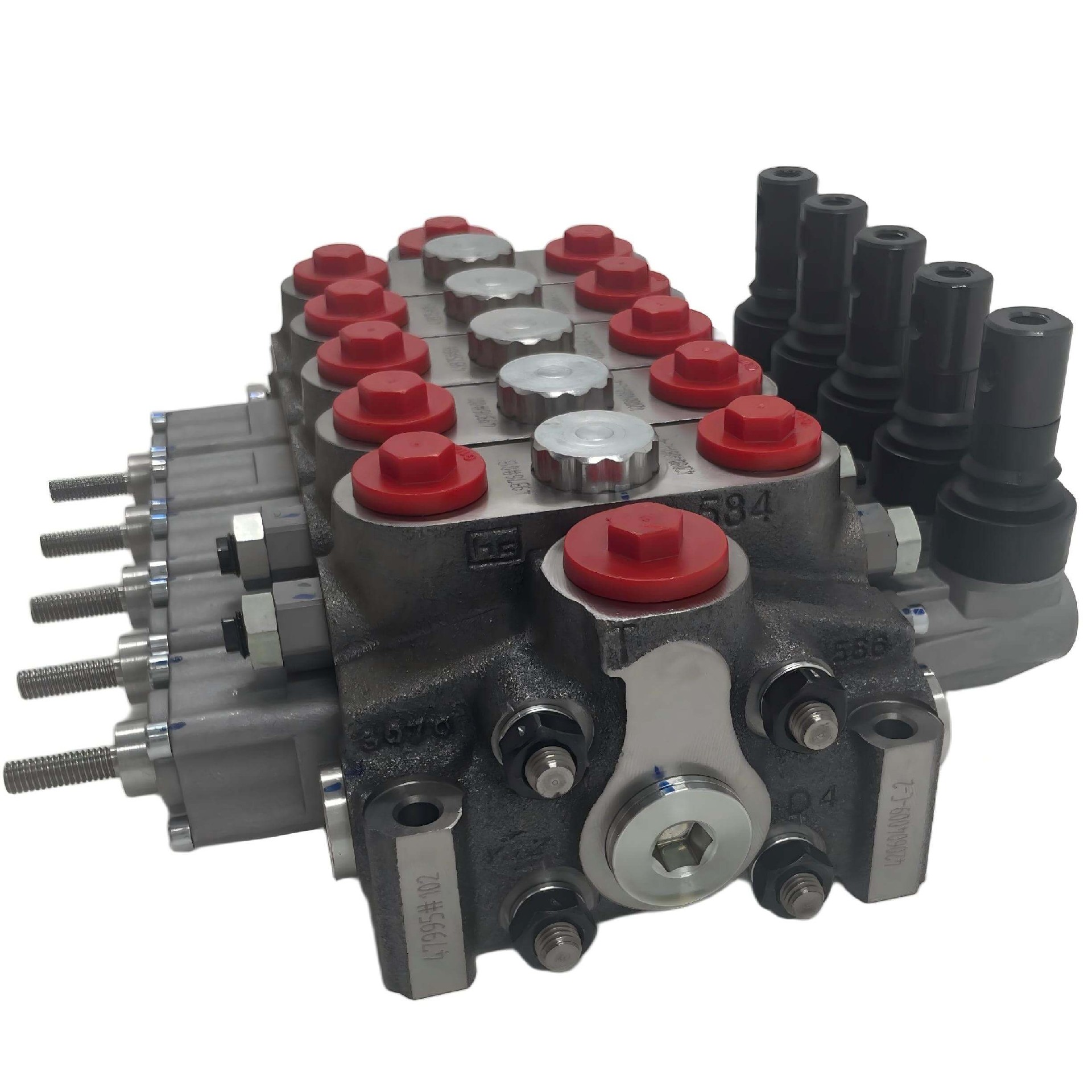 Hydrocontrol HC-D4/5-IL009(210)AG04 W002AH001F001A-TJ AG05 Manueller Sektional-Wege-Ventil 5-Wege-Hebelbetätigtes Hydraulik-Steuerventil.jpg