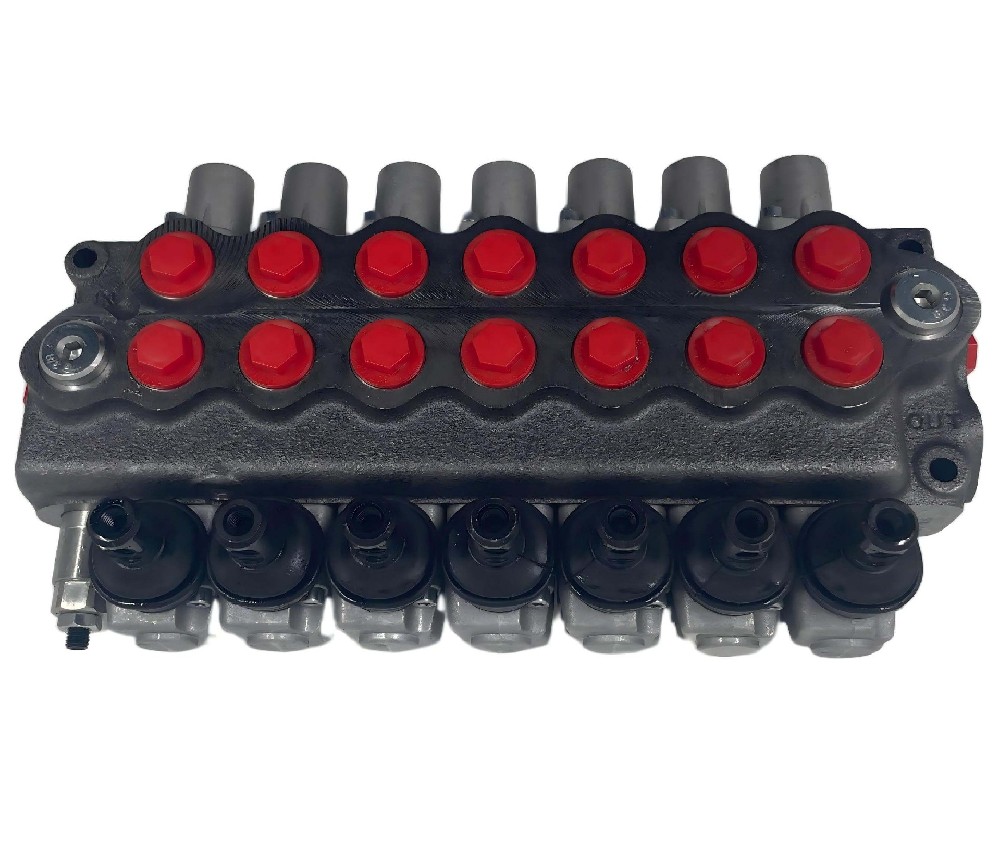 Manuelles Hydraulik-Steuerventil mit Hebel Walvoil SD5/7-P(KG3-160)/18L/18L/18L/28L/28L/28L/28L/AET für mobile Maschinen