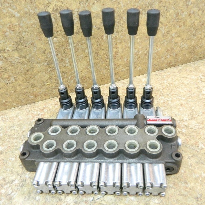 YOULI MB-3 Monoblock 3-Schieber einfachwirkendes hydraulisches Steuerventil für mobile Maschinen und Industrieausrüstungen