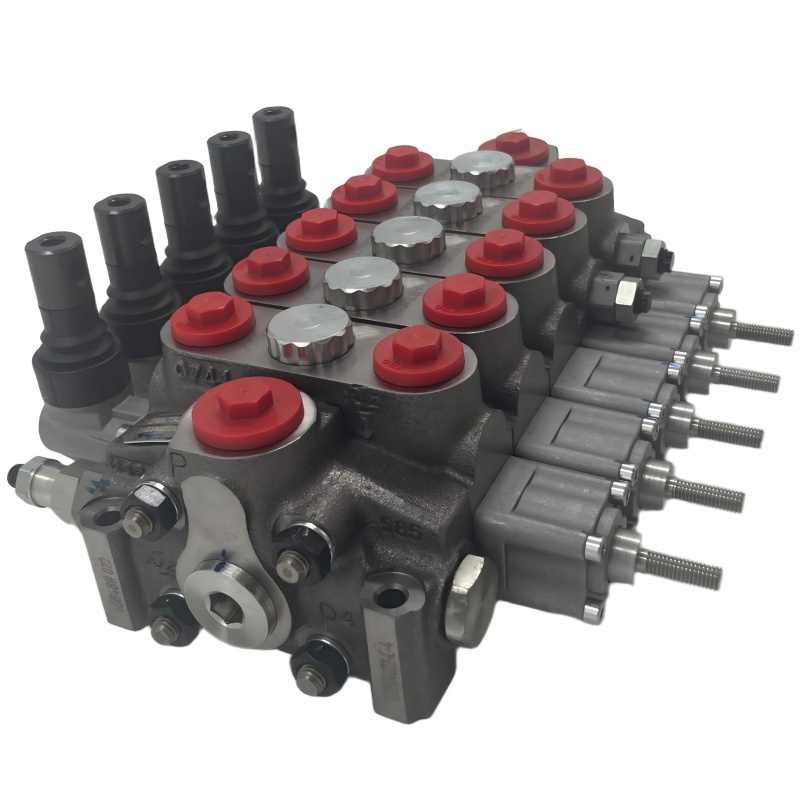 Sektionales Wegeventil Hydrocontrol HC-D4/5-IL009(160)AG04 W002AH001F013A-TJ AG05 für Hydrauliksysteme von Mobilmaschinen
